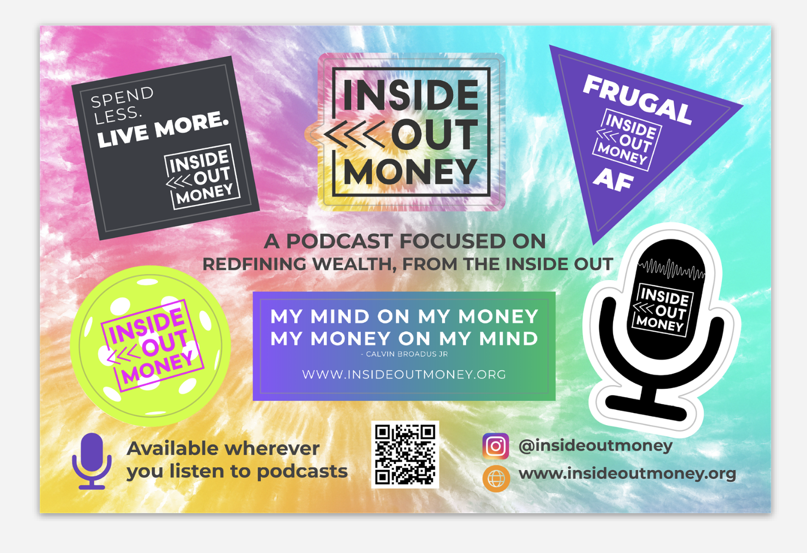Inside Out Money Sticker Sheet